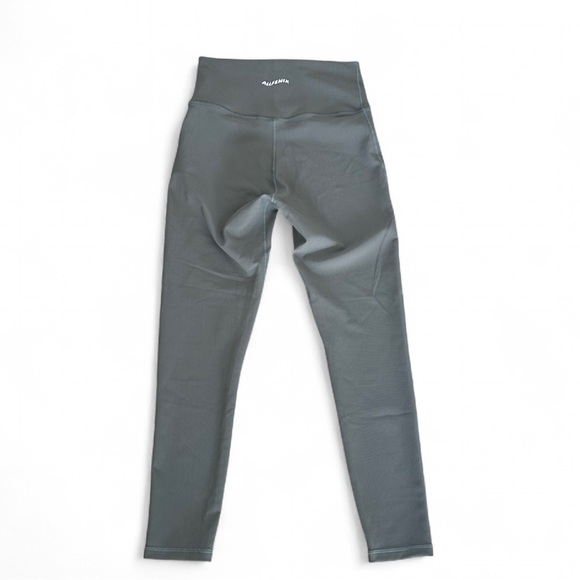 Allfenix Ribbed Core 7/8 Legging Sage Green Seamless Front L - Picture 5 of 7